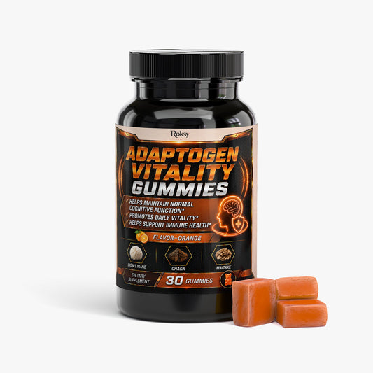Adaptogen Vitality Gummies 30 Gummies – Lion’s Mane Mushroom Blend