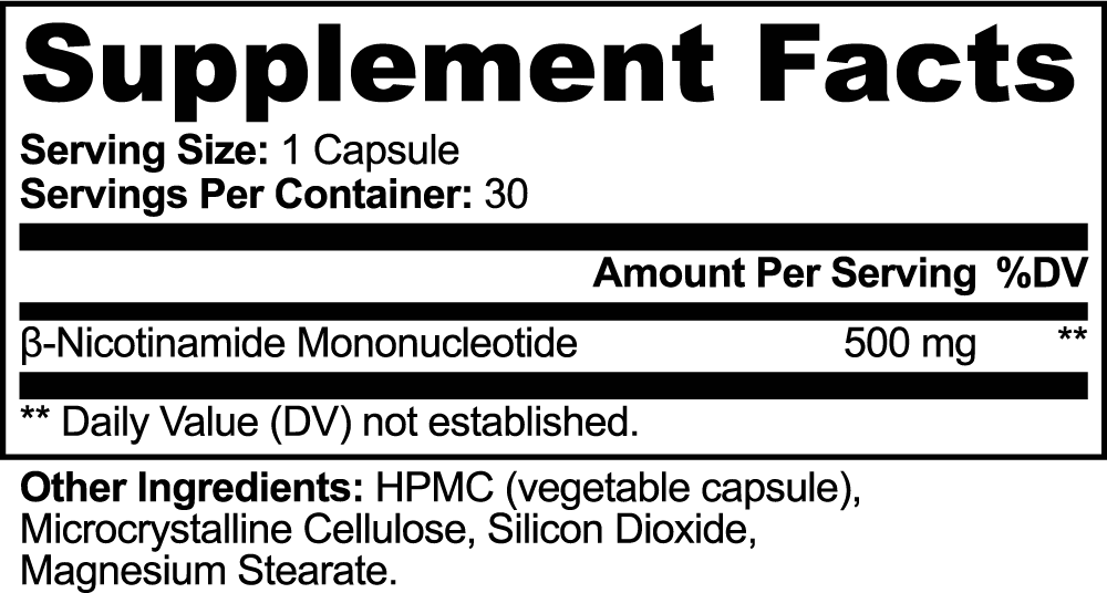 NMN 30 capsules