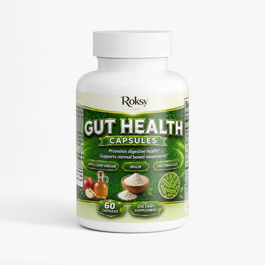 Gut Health 2 Bottles 60 Capsules
