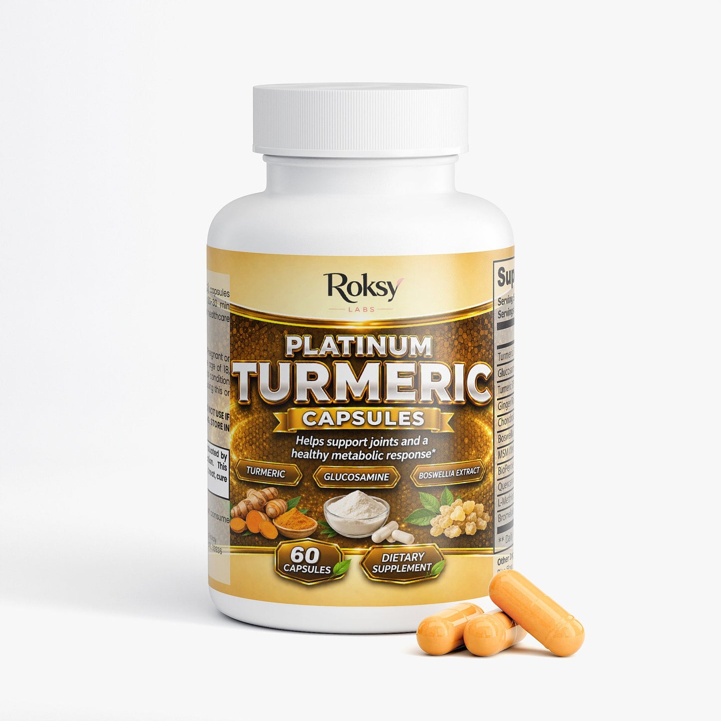 Platinum Turmeric 60 capsules
