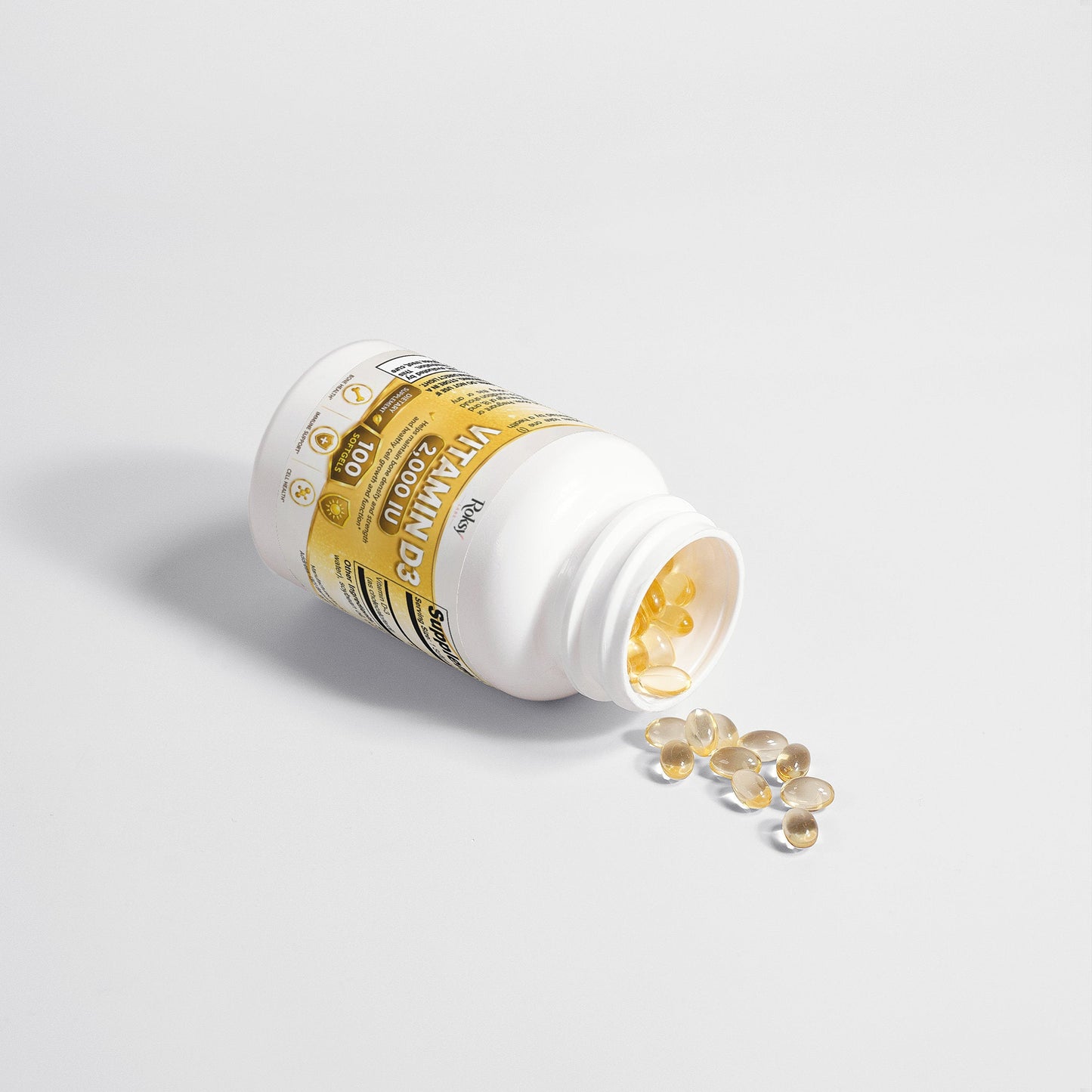 Vitamin D3 2,000 IU 100 softgels