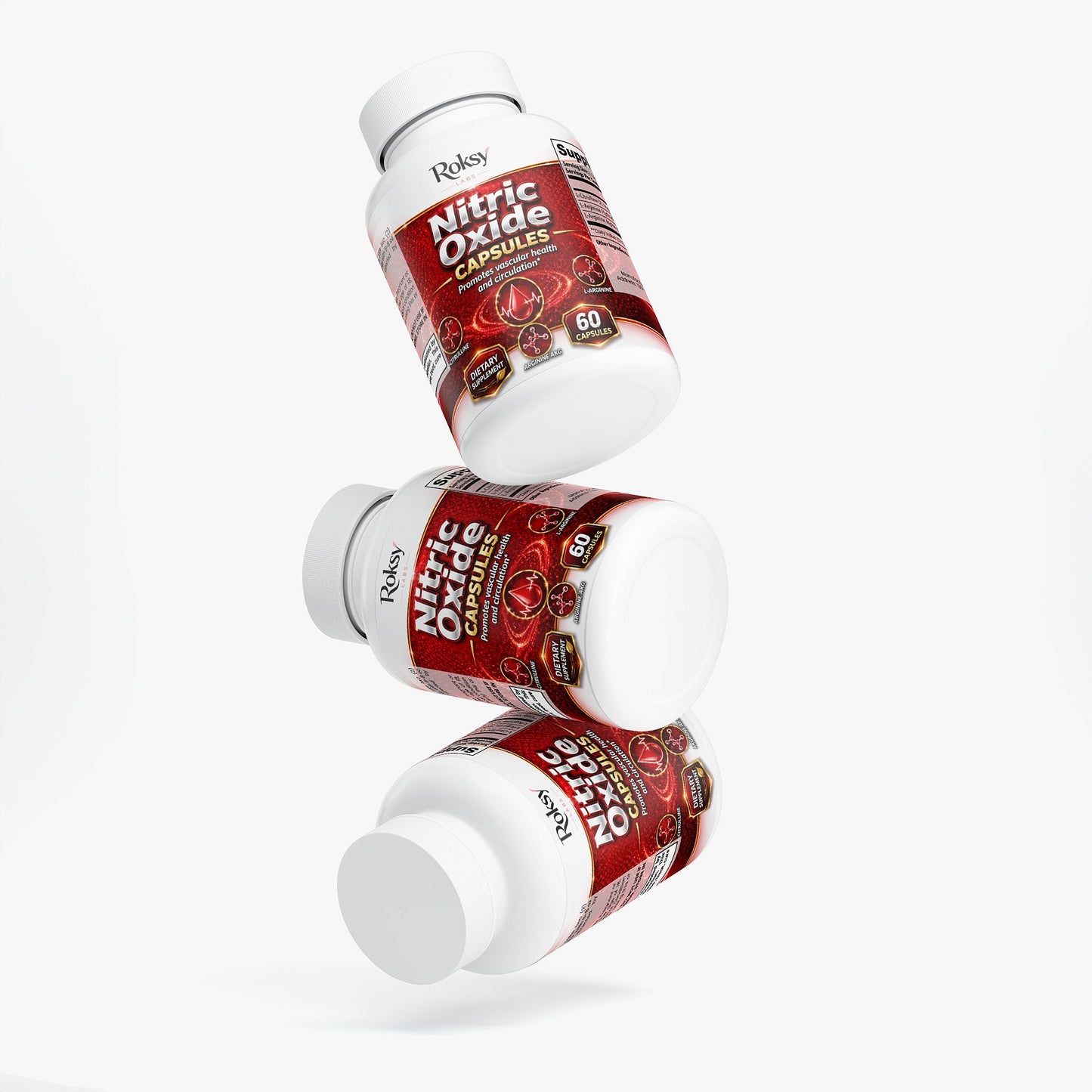 Nitric Oxide L-Citrulline, Arginine AKG. 60 capsules