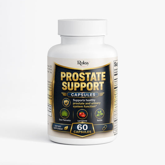 Prostate Support 60 Caps Saw Palmetto Nettle Pumpkin Seed Lycopene