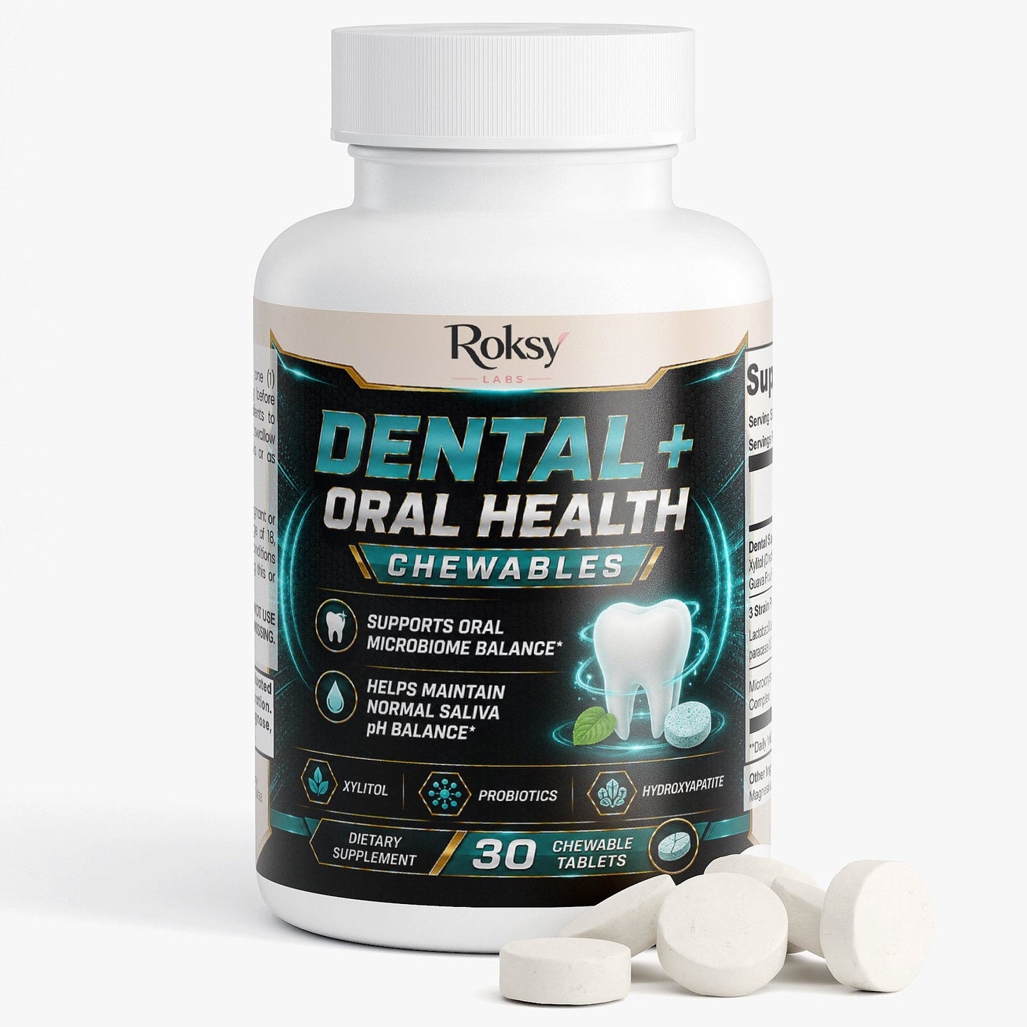 Dental + Oral Health Chewables 30 Days Supply