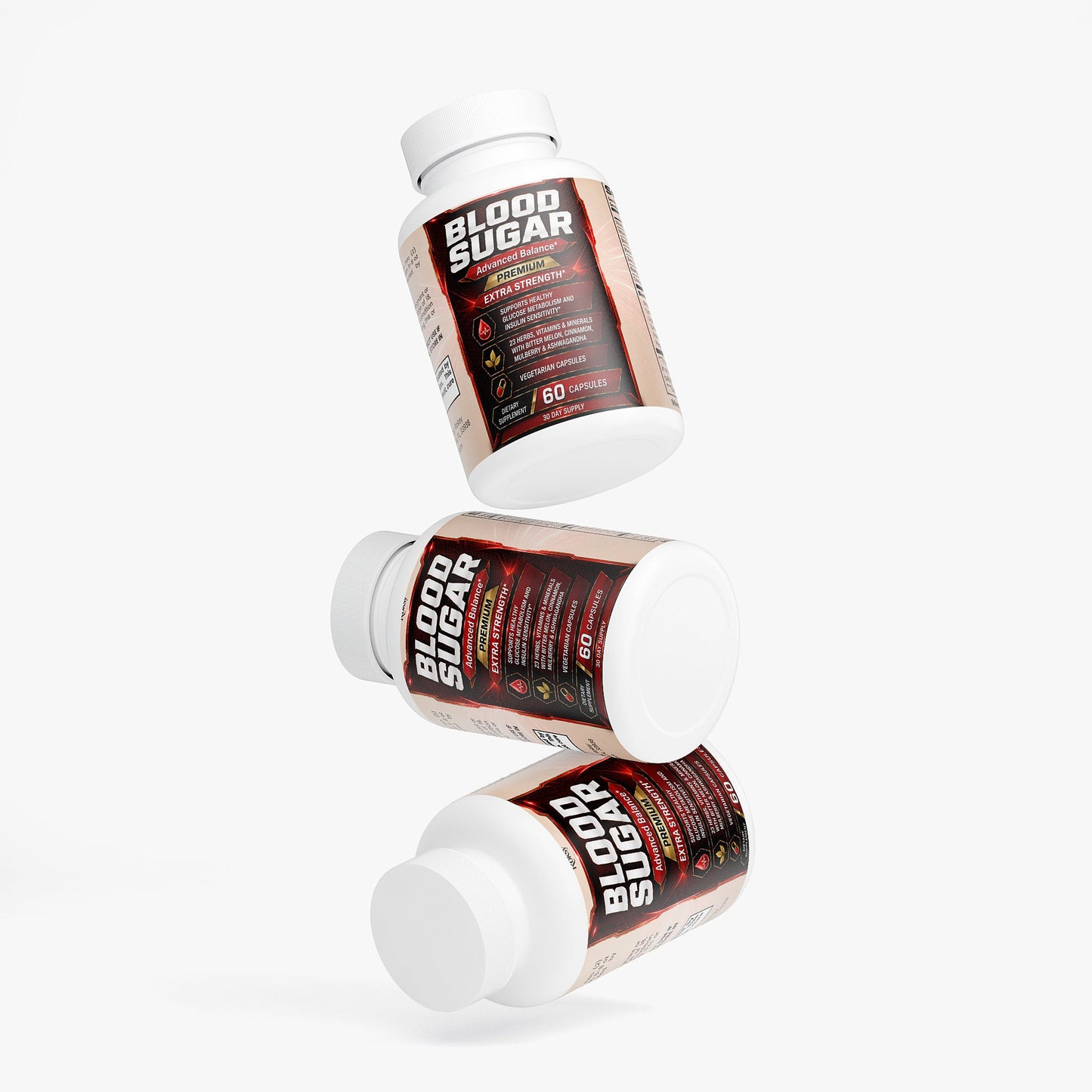 Blood Sugar by Roksy , Healthy Blood Sugar Support, Glucose Metabolism, 60 Caps