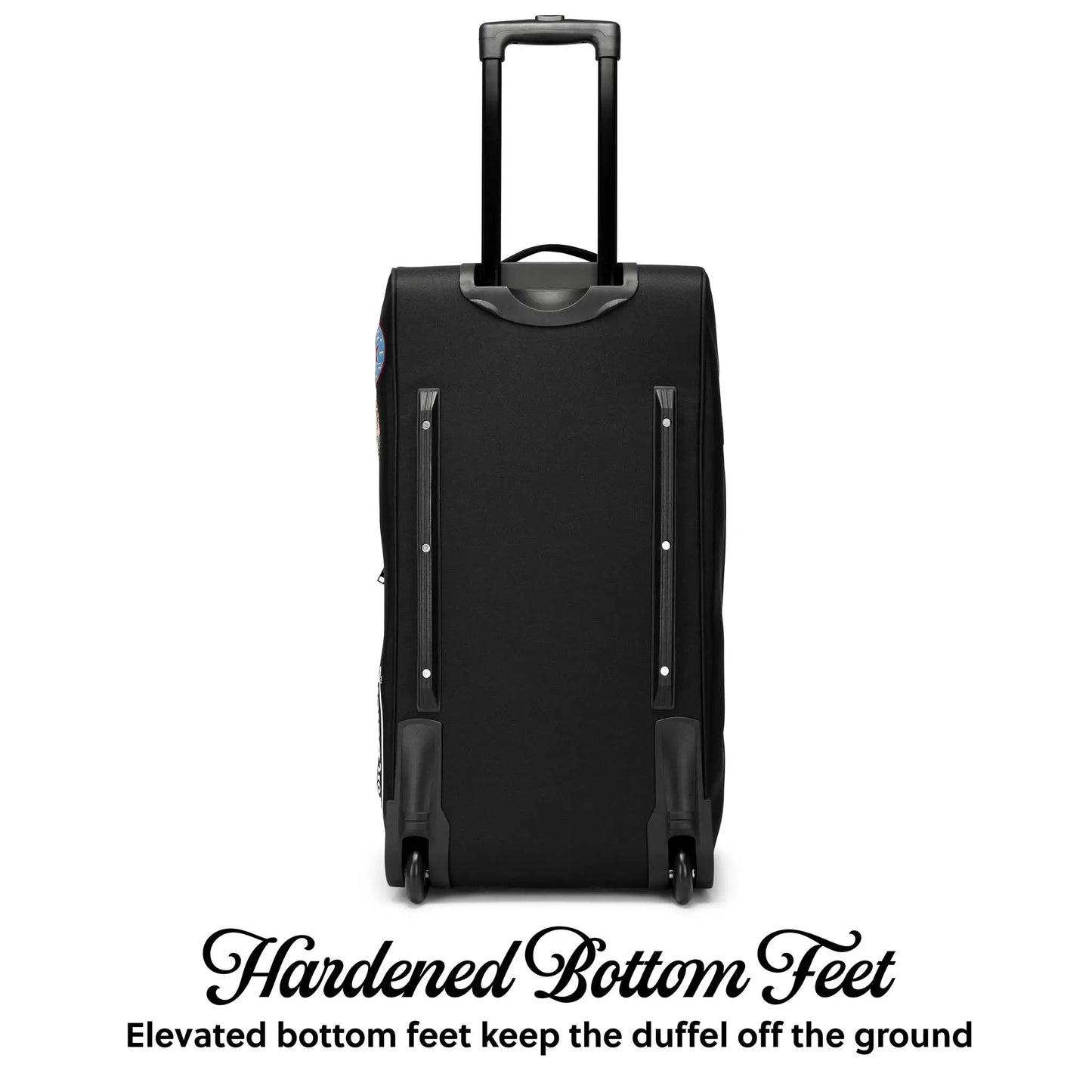 Signature Patch 28" Checked Rolling Duffel