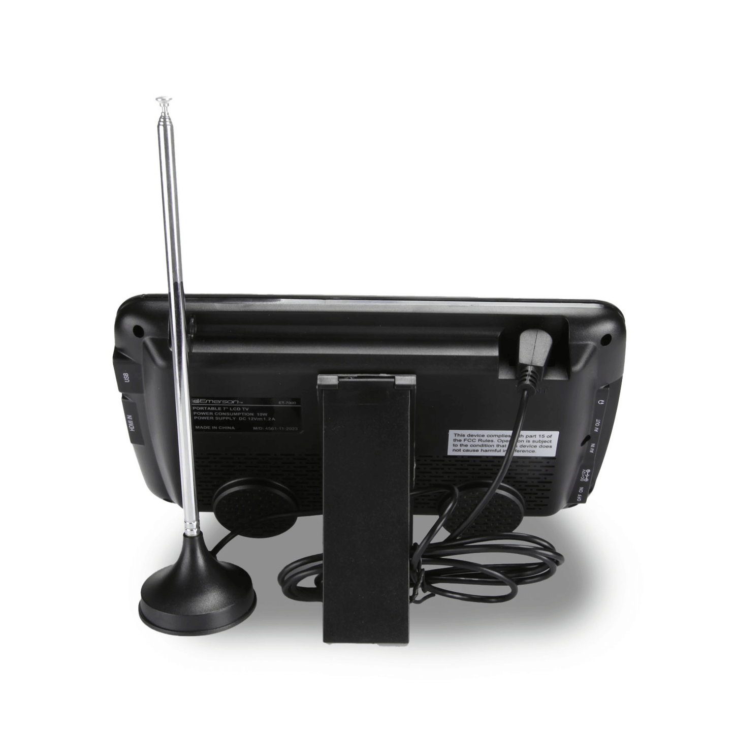 Emerson Portable 7" TV and Digital Multimedia Player - Refurbished